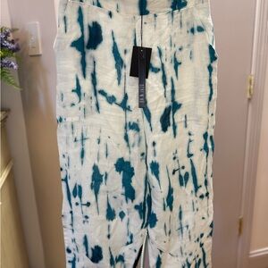 Stylish Tie-Dye Wide Leg Pants